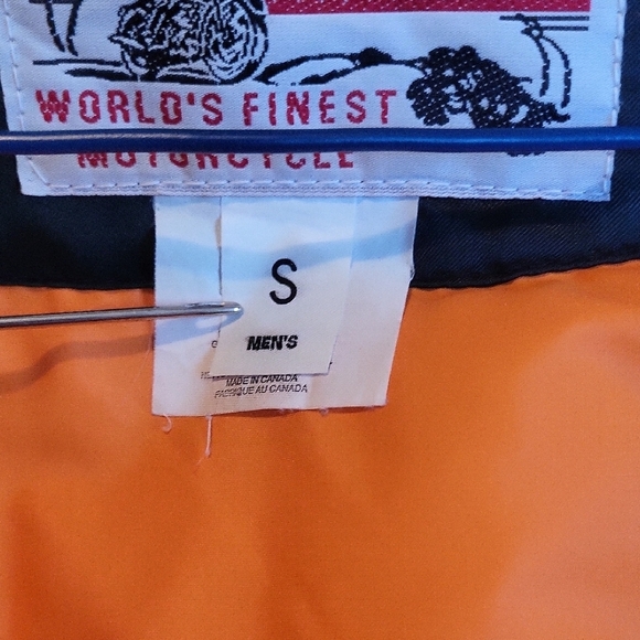 Indian Moto Black Bomber Jacket - Picture 7 of 8